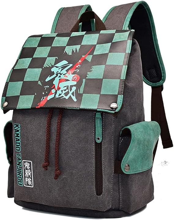 Japanese Anime Backpacks Canvas Shoulders bag 3D Print Daypack Backpack Laptops Back Pack for Anime Fans