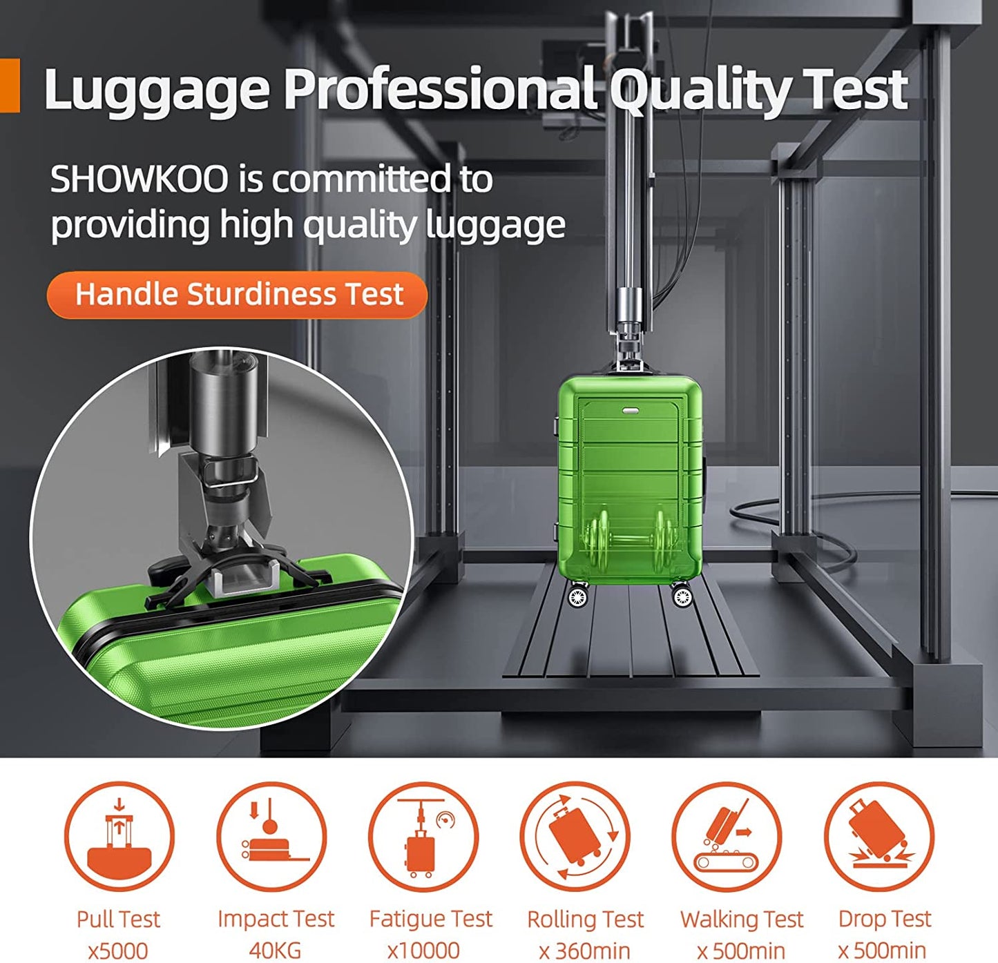 Luggage Sets Expandable PC+ABS Durable Suitcase Sets Double Wheels TSA Lock Green 3pcs