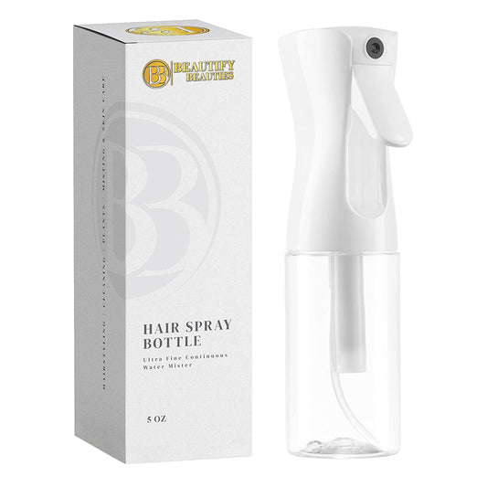 ( Sale by Bulk ) Hair Spray Bottle – Ultra Fine Continuous Water Mister for Hairstyling, Cleaning, Plants, Misting & Skin Care (5 Ounce)