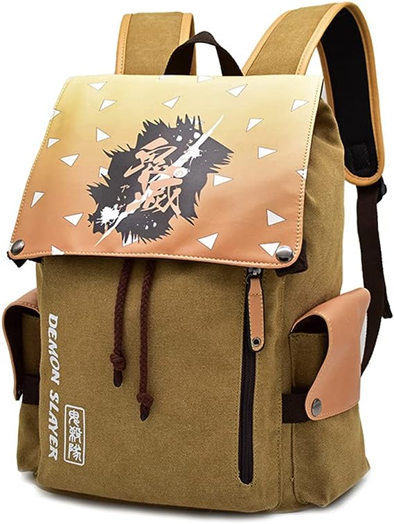 Japanese Anime Backpacks Canvas Shoulders bag 3D Print Daypack Backpack Laptops Back Pack for Anime Fans