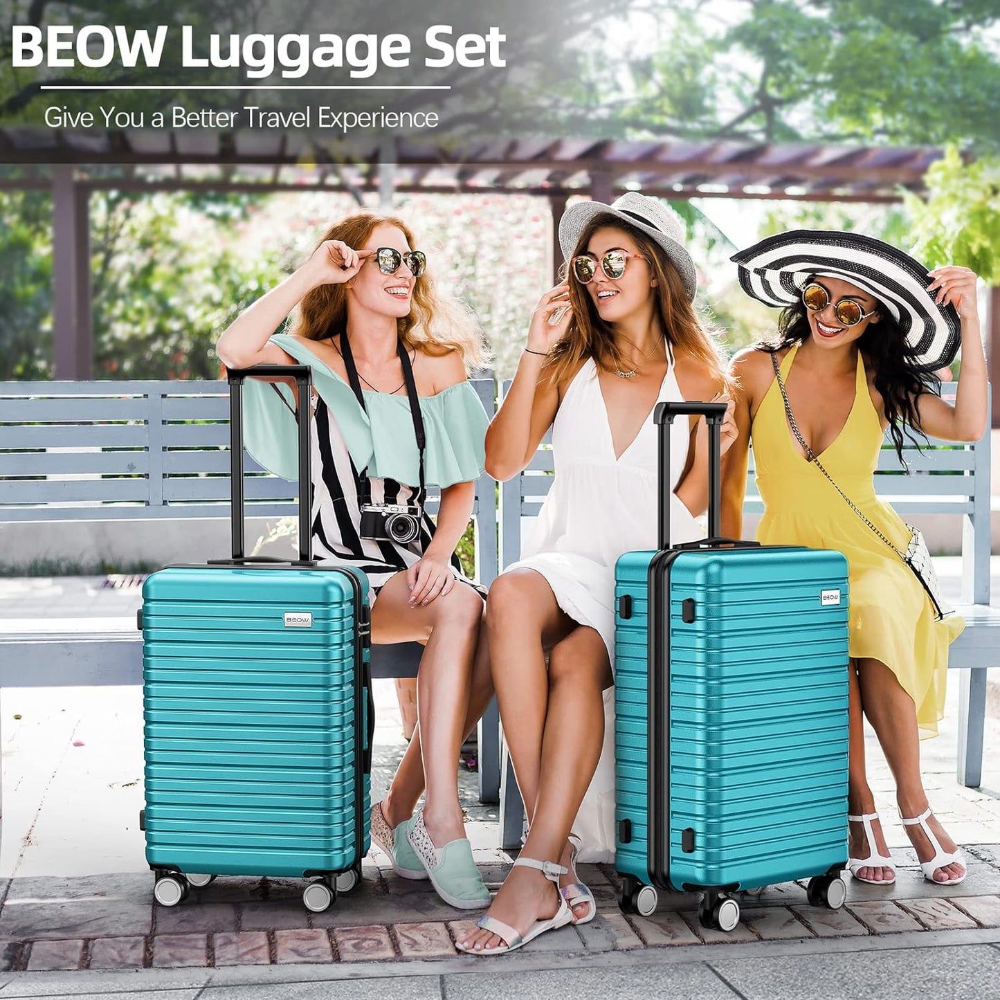 Luggage Sets 3 Piece Hardside Expandable Luggage Set Clearance Suitcase Sets