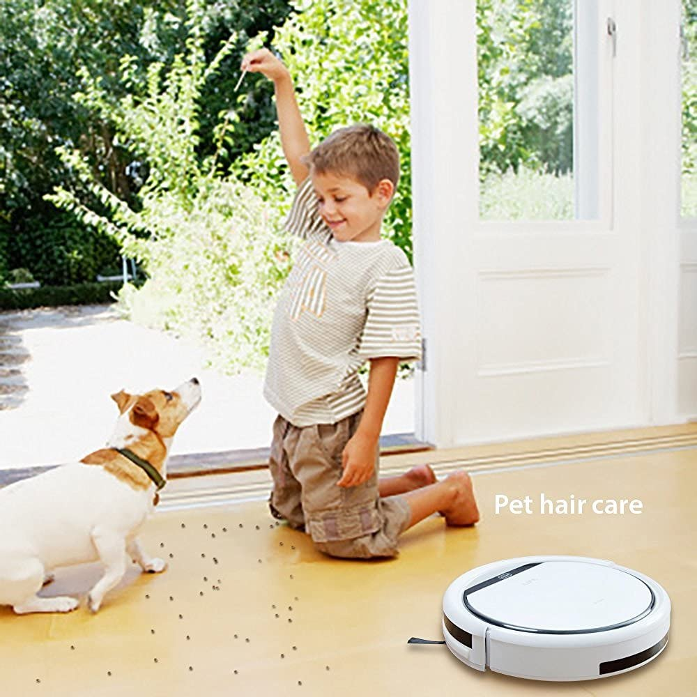 V3S Pro Robot Vacuum Cleaner, Tangle-Free Suction , Slim, Automatic Vacuum