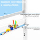 Mobile Whiteboard 48x36 inch Large 360° Rolling Adjustable White Board Easel with Stand on Wheels Locking, Double Sided Magnetic, for Home Office School, 15 Page FlipChart Pad Holder Marker Tray