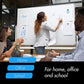 Mobile Whiteboard 48x36 inch Large 360° Rolling Adjustable White Board Easel with Stand on Wheels Locking, Double Sided Magnetic, for Home Office School, 15 Page FlipChart Pad Holder Marker Tray
