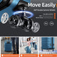 Suitcase Sets Double Wheels TSA Lock 4 Piece Luggage Set Navy