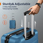 Luggage Sets Expandable PC+ABS Durable Suitcase Sets Double Wheels TSA Lock Family set-Navy