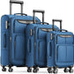 Luggage Sets 3 Piece Softside Expandable Lightweight Durable Suitcase Sets Double Spinner Wheels TSA Lock