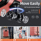 Luggage Sets Expandable PC+ABS 3pcs Suitcase Double Wheels TSA Lock Rose Gold