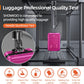 Luggage Sets Expandable PC+ABS Durable Suitcase Sets Double Wheels TSA Megenta